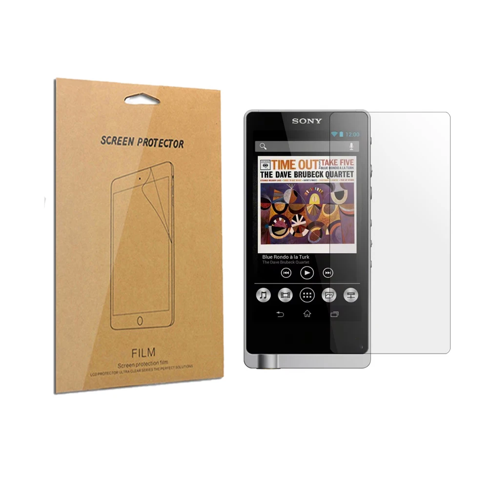 Anti-Scratch LCD Screen Protector Guard Shield Film Cover for Sony Walkman NWZ-ZX1 MP3 Accessories
