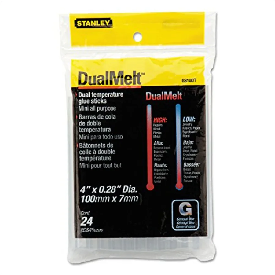 

Hand Tools GS10DT Mini Dualmelt Glue Sticks 24 Count