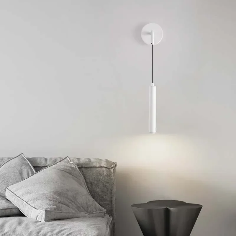 Nordic Minimalist Living Room Background Wall Lamp Spotlamp Bedside Modern Bedroom Led Lighting