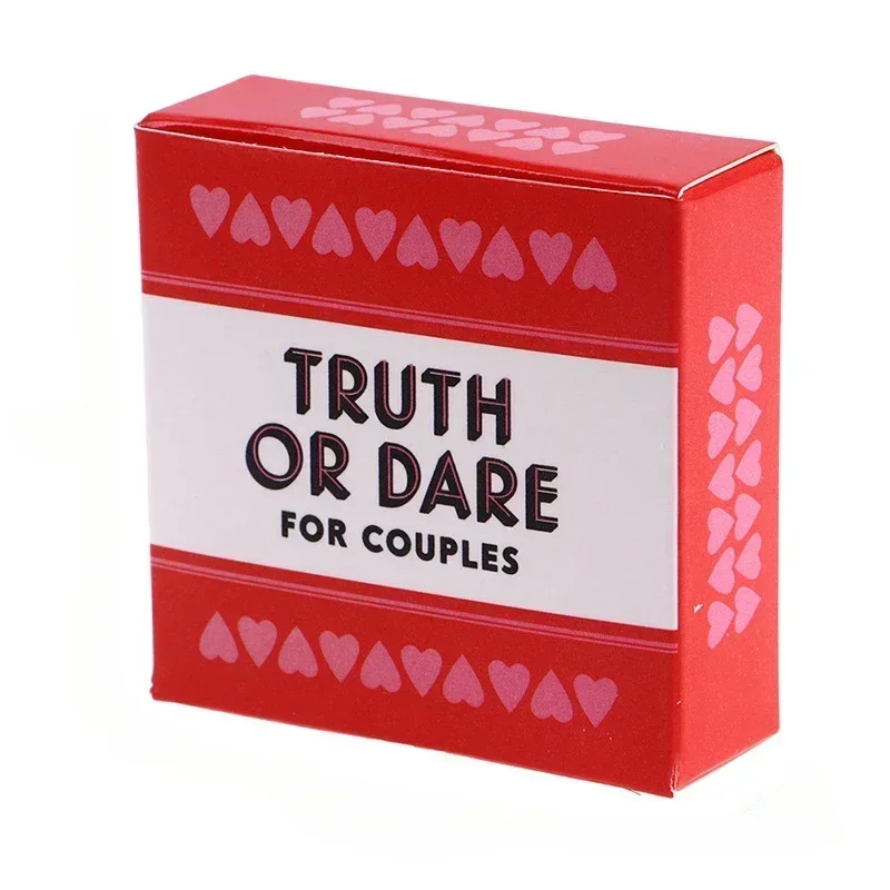 Newest 51PCS Truth Or Dare For Couples Cards Games Lovers Board Game Supply English Version Board Game