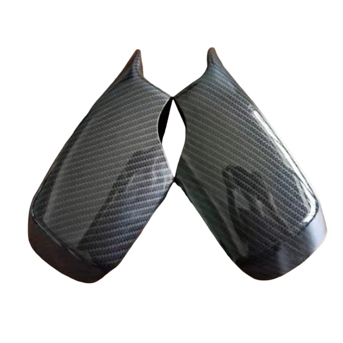 

Car Carbon Fiber Pattern Ox Horn Rearview Side Mirror Cover for BMW 3 Series E46 1998-2005 5 Series E39