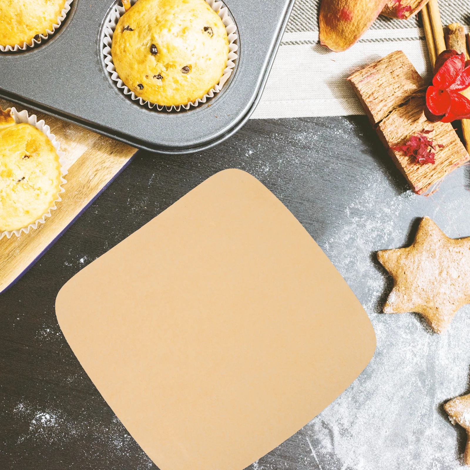 

Baking Paper Parchment Non-stick Greaseproof Thickened Multi-function for Cake Cookies Bread Meat Vegetables Grilling