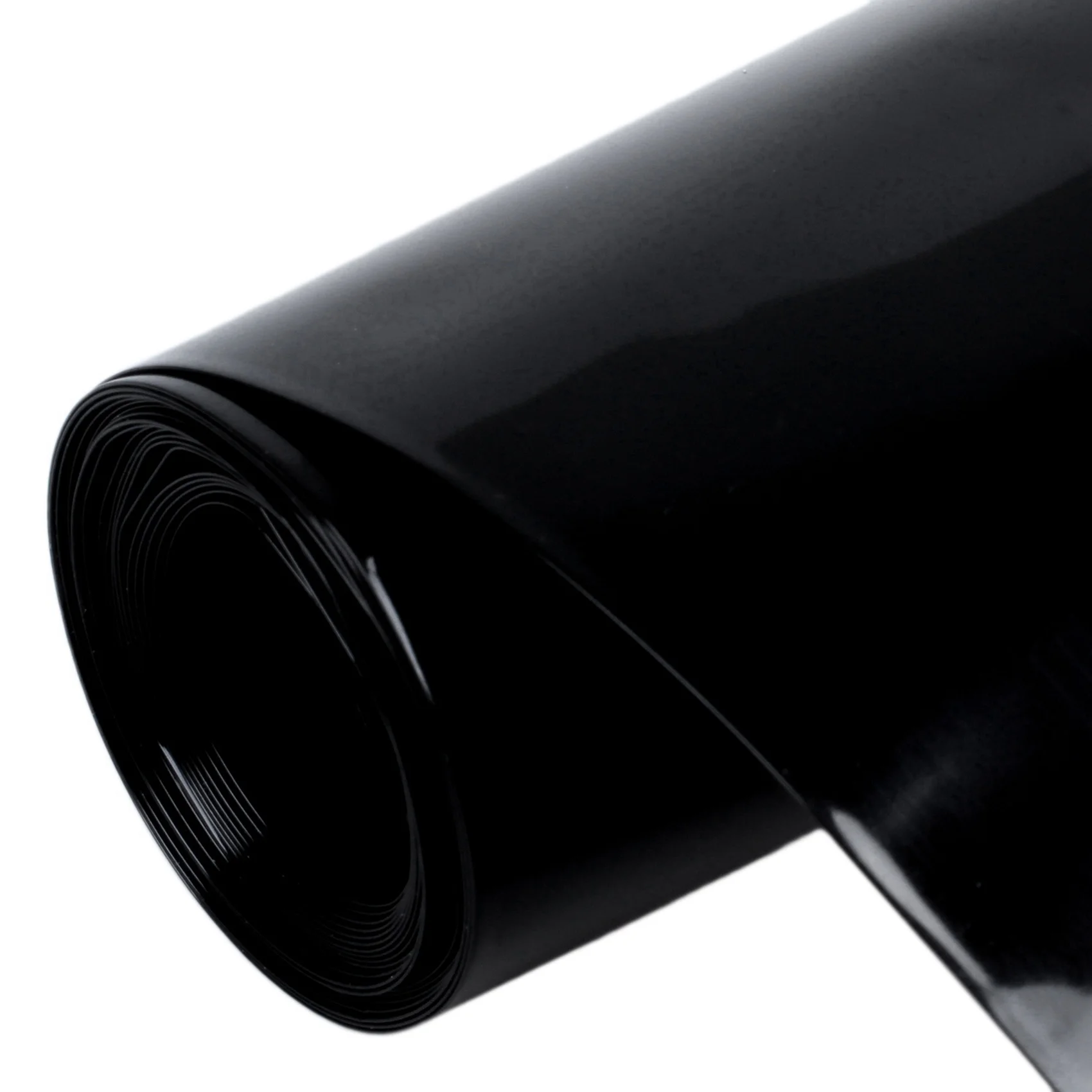 2Pcs 70Mm/44Mm PVC Heat Shrink Tubing Wrap Black 2M 6.5Ft For 18650 Battery-A83Z
