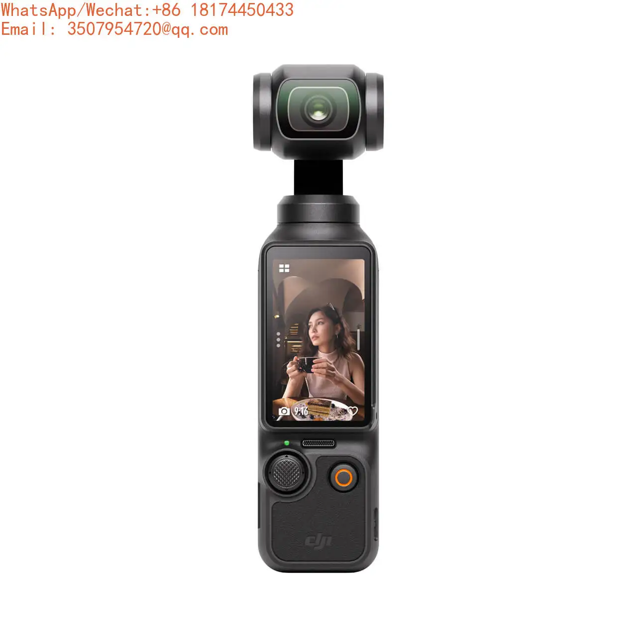 

DJW Osmo Pocket 3 1'' CMOS Vlogging Camera 4K/120fps Video Face/Object Tracking 2\" Rotatable Touchscreen Small Sports/Action