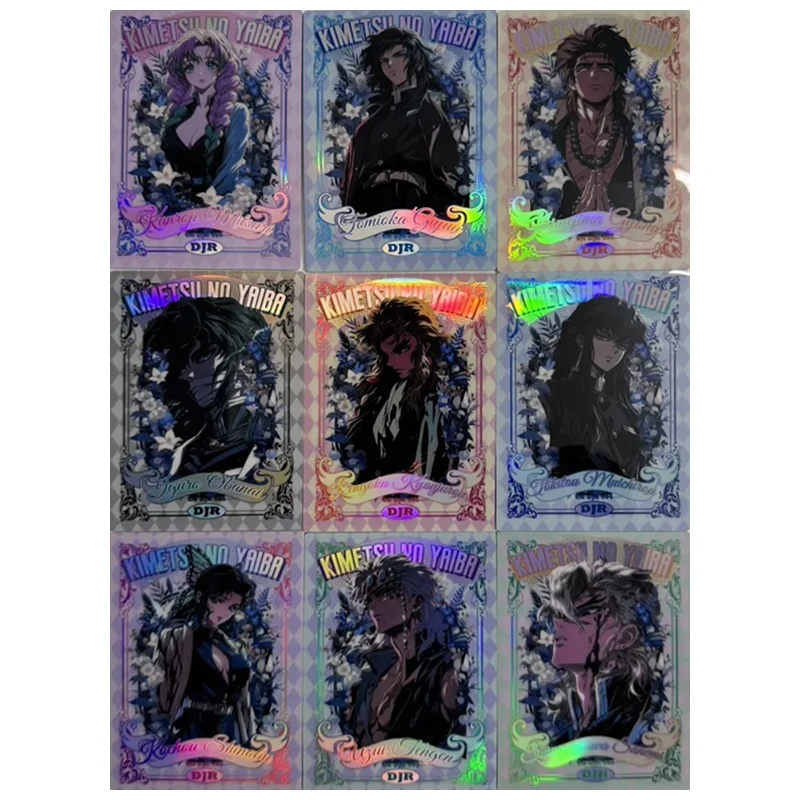 

Аниме Demon Slayer DJR карты Kanroji Mitsuri Kochou Shinobu Tokitou Muichirou коллекционные карты подарки на день рождения детские игрушки