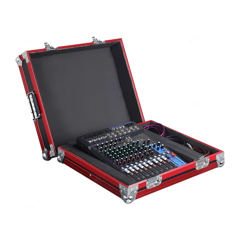 MG12 MG16 Series Mixing Console Aluminum Flight Case Stage Lighting Controller Shockproof Box Wire Sound Transport Flycase