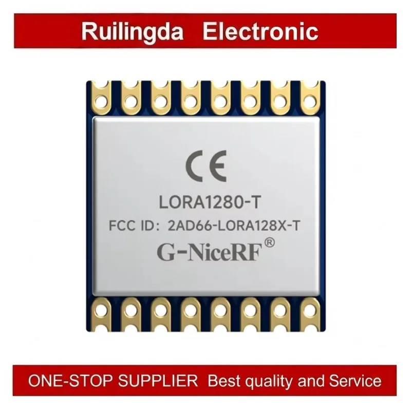 G-NiceRF  LORA1280-TCXO LoRa Module 2.4GHz SX1280 Long Distance SPI Interface for IoT FCC ID&CE-RED Certified