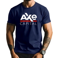Billions Axe Capital Cap Bobby Axelrod T-Shirt Summer O-Neck Tops Tee Shirt