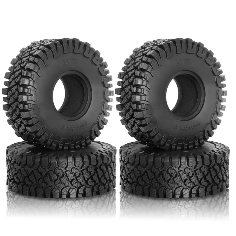 

118MM Mud Terrain 1.9" Wheel Tires for 1/10 RC Crawler Car Axial SCX10 Pro Capra UTB18 TRX4 Redcat