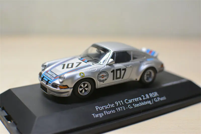 Modelo de Auto de Aleación Schuco a Escala 1:43, Porsche 911 Carrera RSR Martini