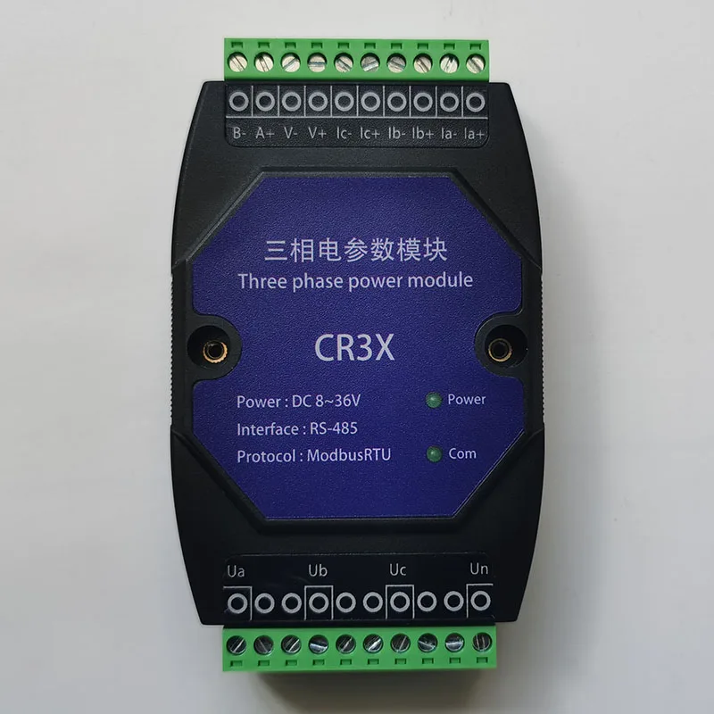 Three-phase Electric Energy Metering Module AC Parameter Voltage and Current Acquisition Power Monitoring 485 Communication