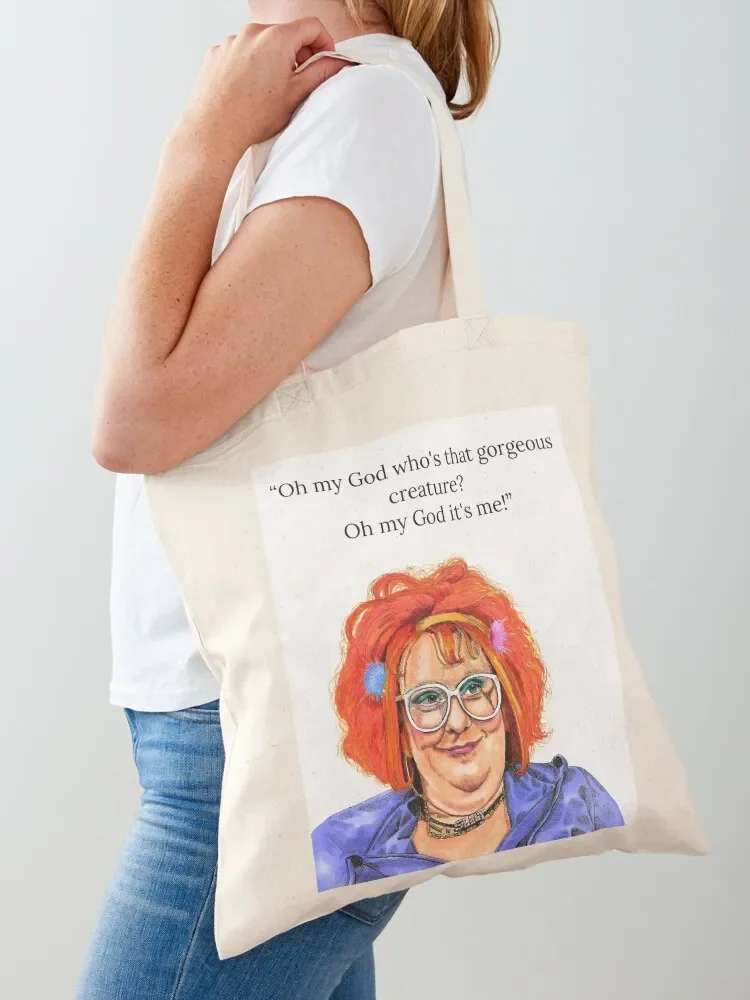 

Linda la Hughes, Gimme Gimme Gimme Tote Bag ecological bags Canvas tote bag hand bag