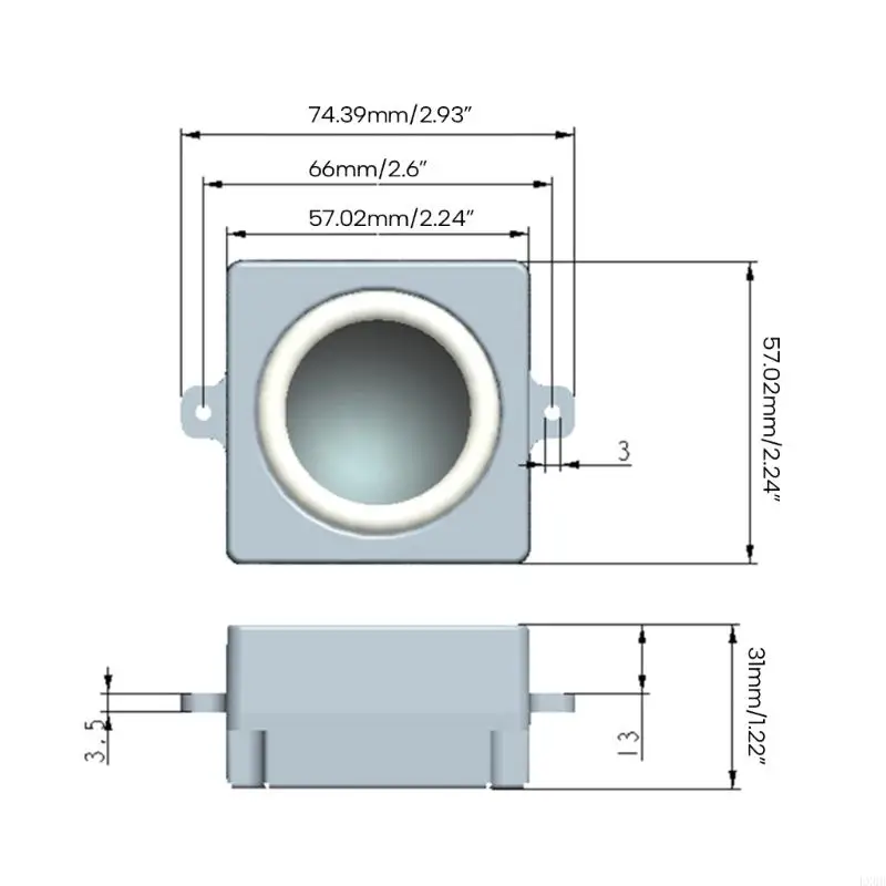 Altoparlanti LX0B USB 5V per Raspberrypi 4B AudioExpansion Module Stereo Sound Speaker