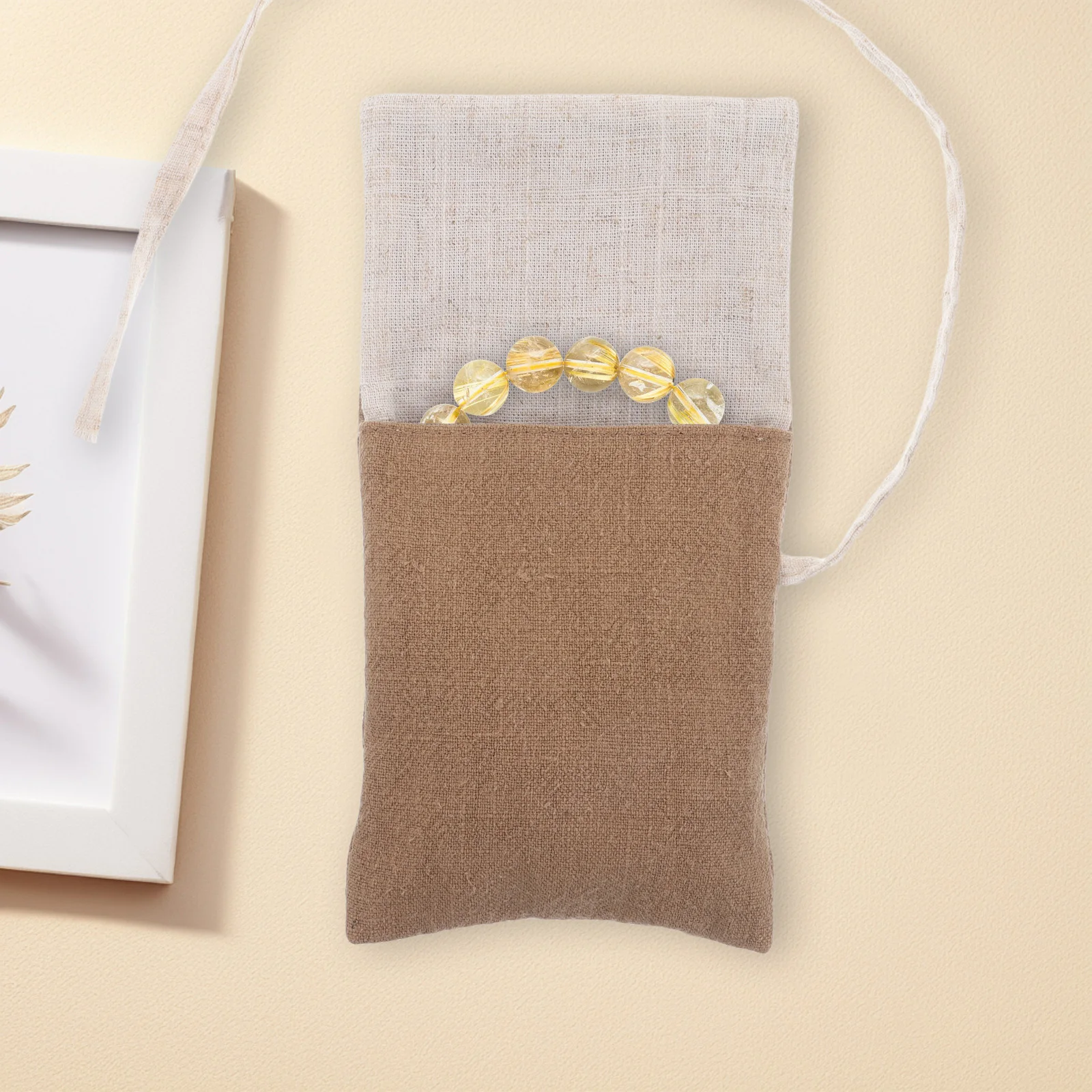 

Chinese Style Cotton Linen Jewelry Pouch Storage Bag for Necklace Ring Bracelet Travel Organizer Small Jewelry Bags