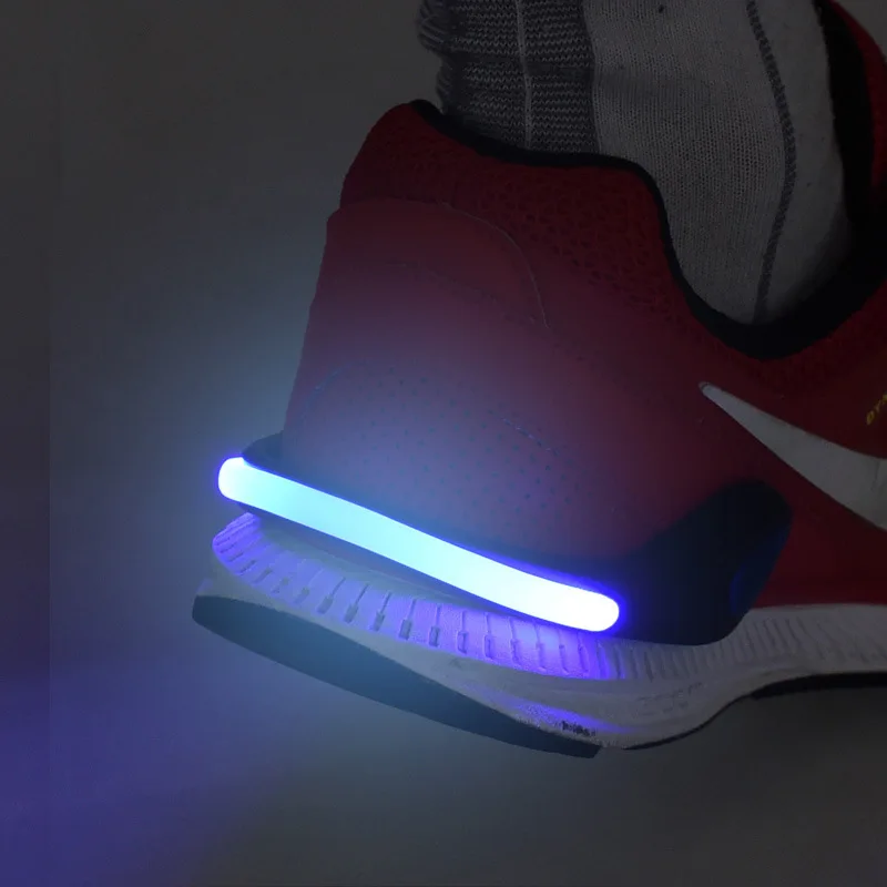 Shoe Clip Light Night Safety Warning LED Strong Light Shoe Clip Running Cycling Bicycle LED Lighted Shoe Clip LED Luminous Clip