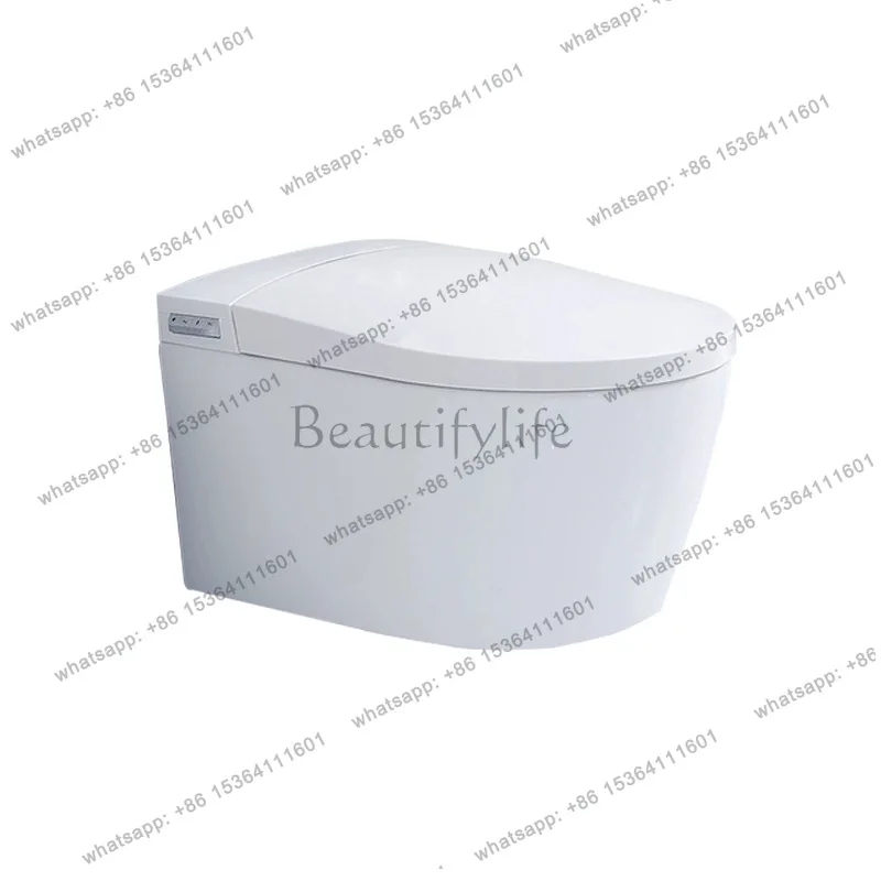 Smart toilet wall-mounted multi-function hidden fully automatic wall-entry induction toilet