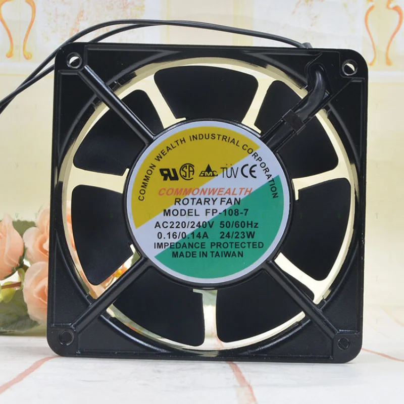 

H COMMON FP-108-7 12738 220 В 24/23 Вт металлический высокотемпературный вентилятор морозильной камеры