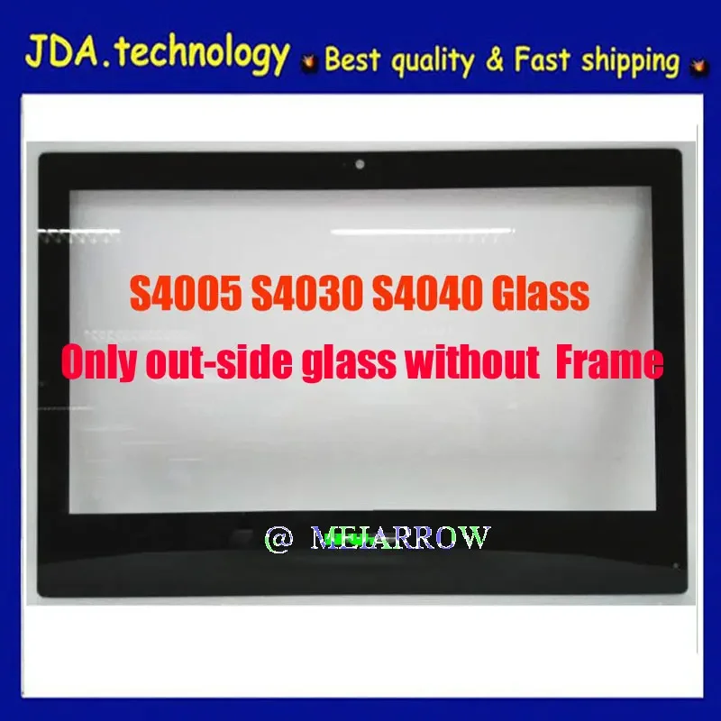 

MEIARROW New 21.5"LCD Touch Screen out-side Glass For lenovo All-in-one S4040 S4030 S4005 LCD out-side glass + Adhesive tape