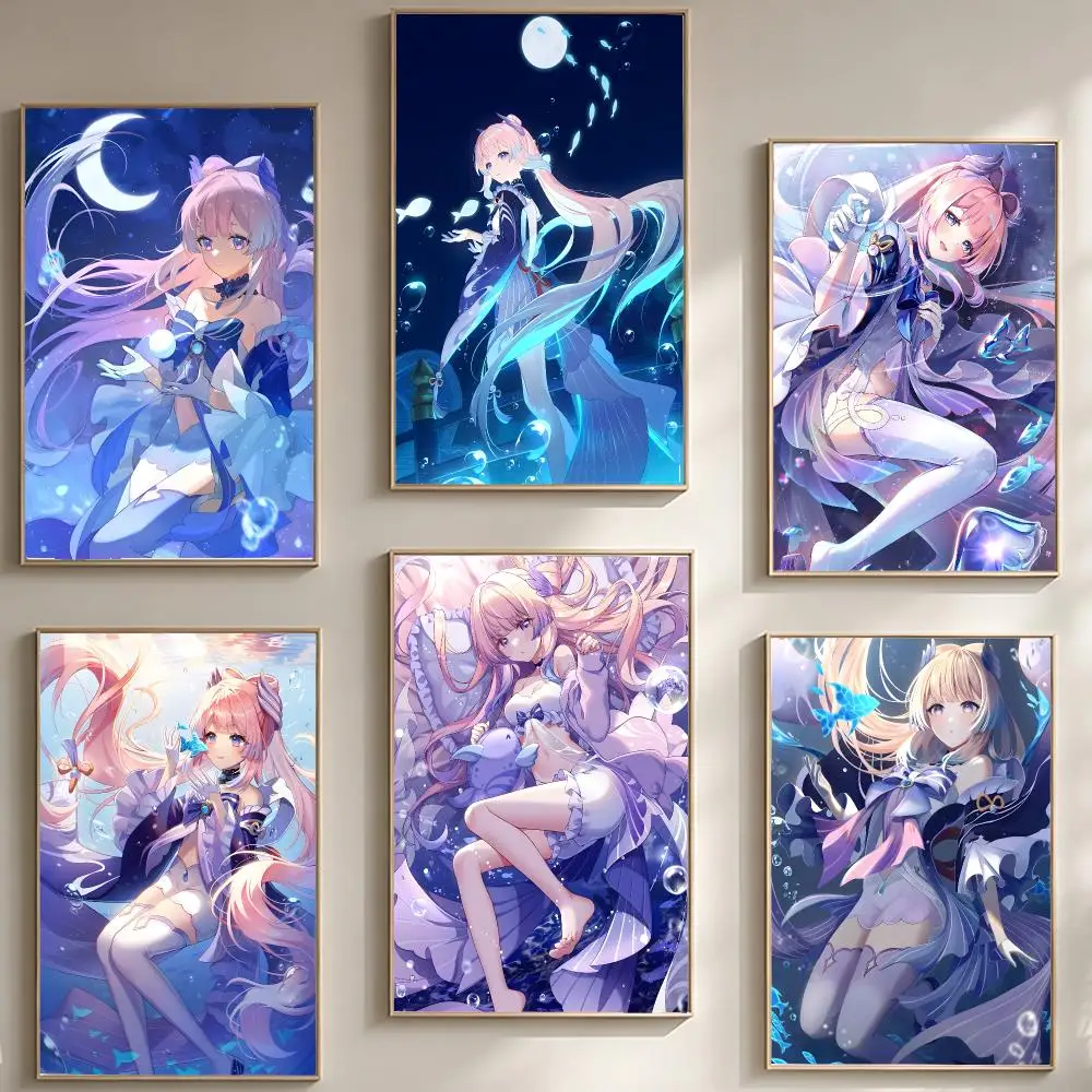 Magical Game G-Genshin Impact Poster Stylish Home Interior Art & Beautiful Room Decoration