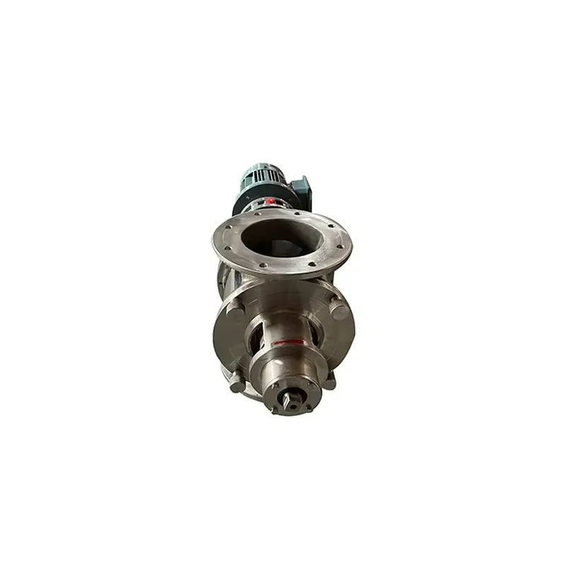 High Efficiency Electric Control Normal Temperature Discharge Rotary Valve OEM for Animal Feed