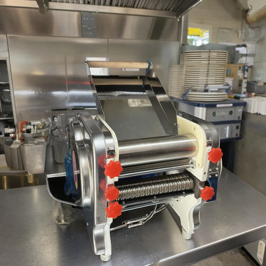 Small Electric Rice Noodle Making Machine Noodle Press and Cutter Equipment