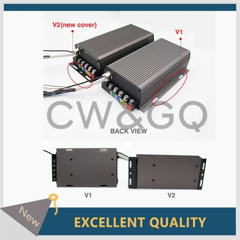 SVMC72150  V1 V2 Controller For 3000w 72V 150A Electric Bicycle Motor With Bluetooth Adapter