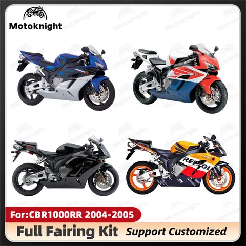 NEW ABS Motorcycle Fairings Kits fit For HONDA CBR1000RR CBR 1000RR CBR1000 RR 2004 2005 04 05 Bodywork full fairing kit zxmt