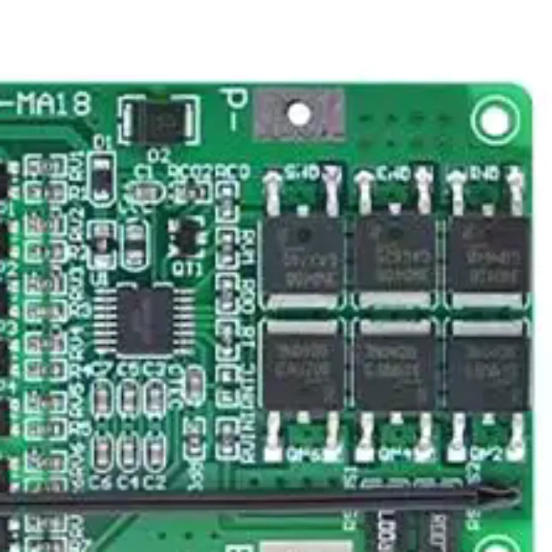 

1 Set 16.8V-29.4V 18A Balance 4S/5S/6S/7S Voltage Range 18650 Li-ion BMS Protection Board For LMO/Ternary Lithium Batteries