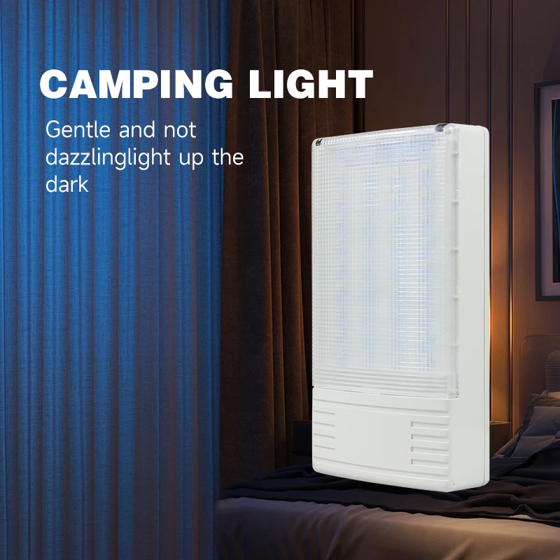 Portable LED Outdoor Work Fishing Handheld Emergency Lamp Light Rechargeable Camping Suitable Wall Lighting during Power Outage