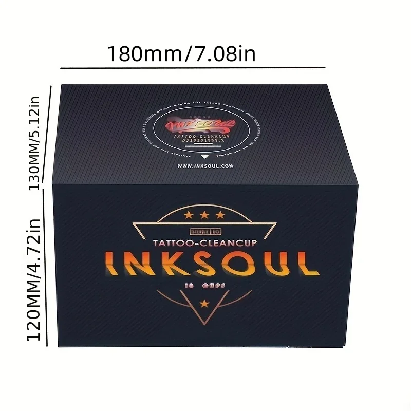 Goldplume 18 pçs/caixa copos de enxágue de esponja impregnada descartável para agulhas e pontas enxágue e limpeza, impregnação de esponja profissional, suprimentos de limpeza de tatuagem