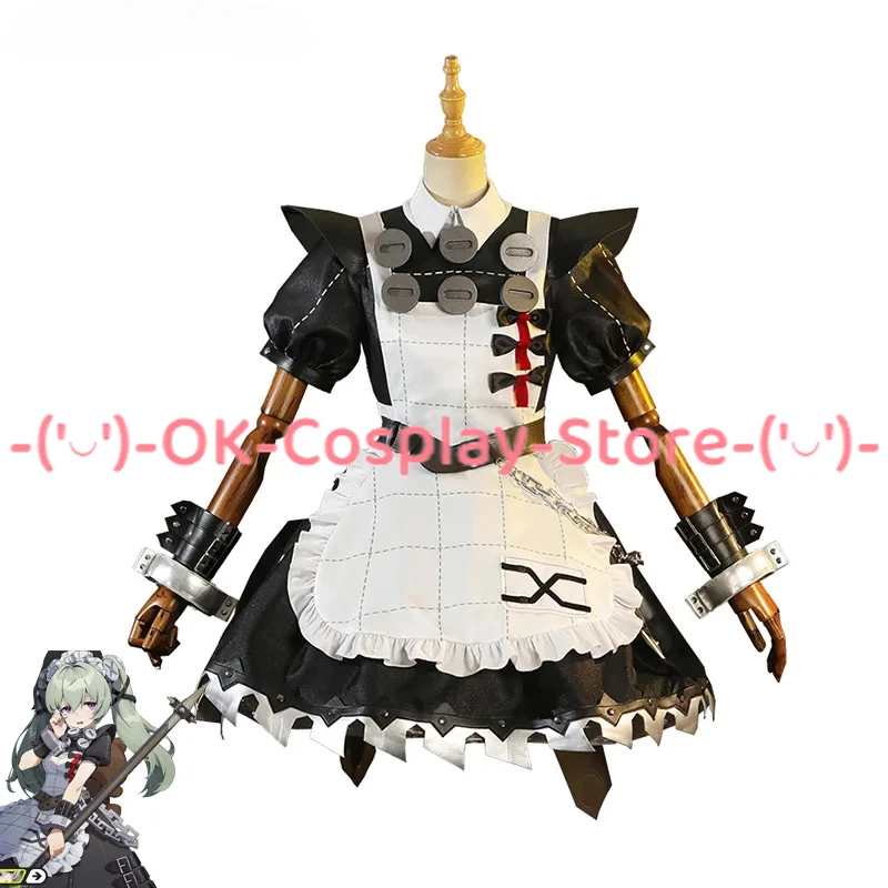 

Game Zenless Zone Zero Corin Wickes Cosplay Costume Women Cute Maid Dress Party Suit Halloween Carnival Uniforms Custom Made