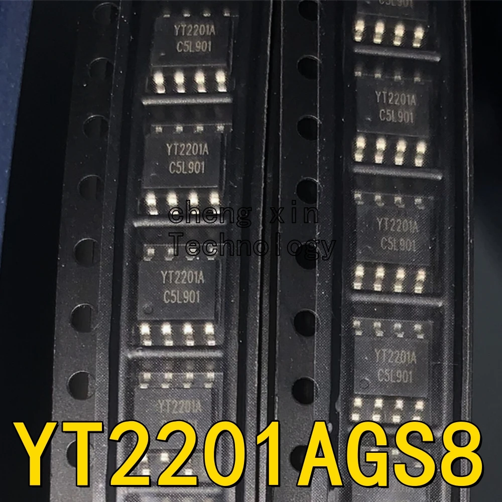 YT2201AGS8 50PCS  20pcs New and Original SOP-8 silkscreen:YT2201A YT2201AGS8.TR Power Management Chips