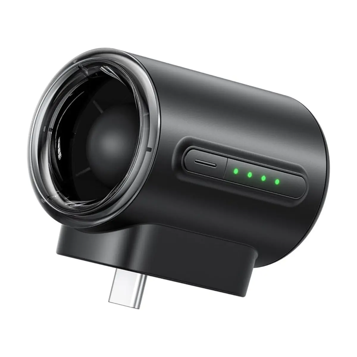 A32I Powerful USB C Phone Fan,17000 RPM High Speed,4 Speed Mini Portable Cell Phone Fan Attachment for Travel,Gifts for Women