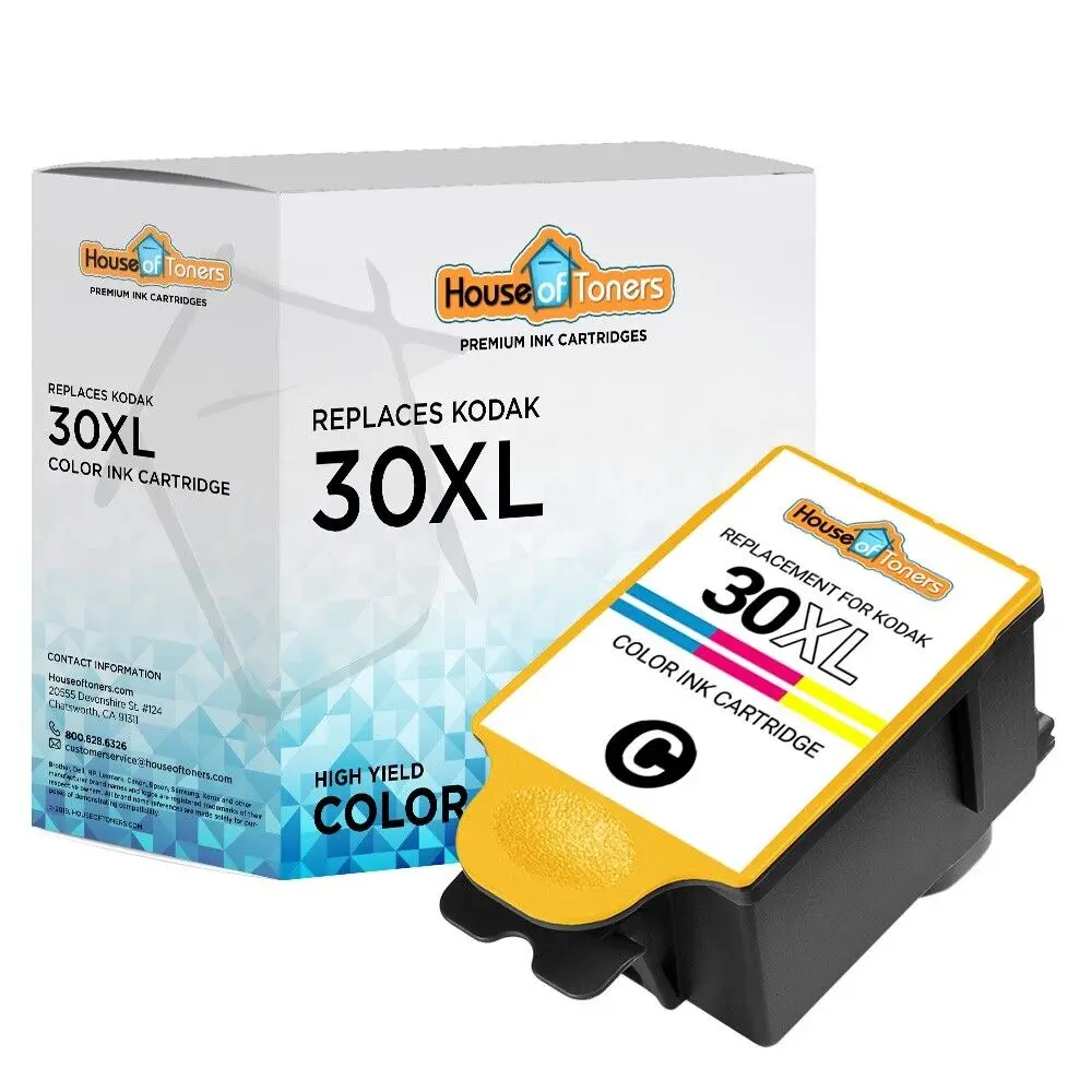 30XL Color Ink Cartridge for Kodak Hero 5.1 4.2 ESP C310 C315 3.2s Printer