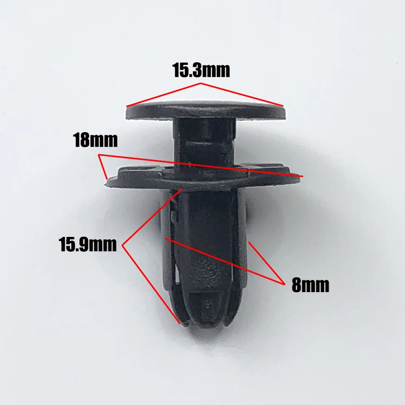 10/20/30/50pcs Voorbumper Push Clips Klinknagels Bevestigingsmiddel Voor Hyundai I30 1420608250b 865952t500 8659028000 Zekai