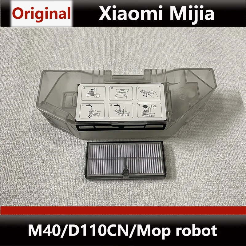 

Original accessories for Xiaomi Mijia M40 Vacuum Cleaner - D110CN Dust Collection Box. Consumable item with slight imperfections