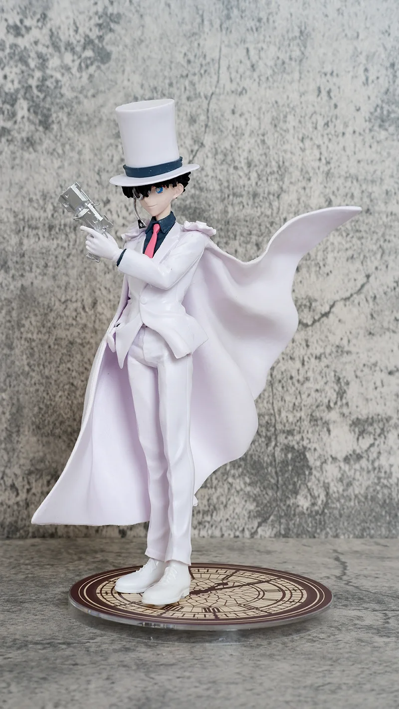 25 センチメートル名探偵コナンテイクザガン黒羽カイツアニメ手作りモデルアクションフィギュアデスクトップケース装飾飾りギフト