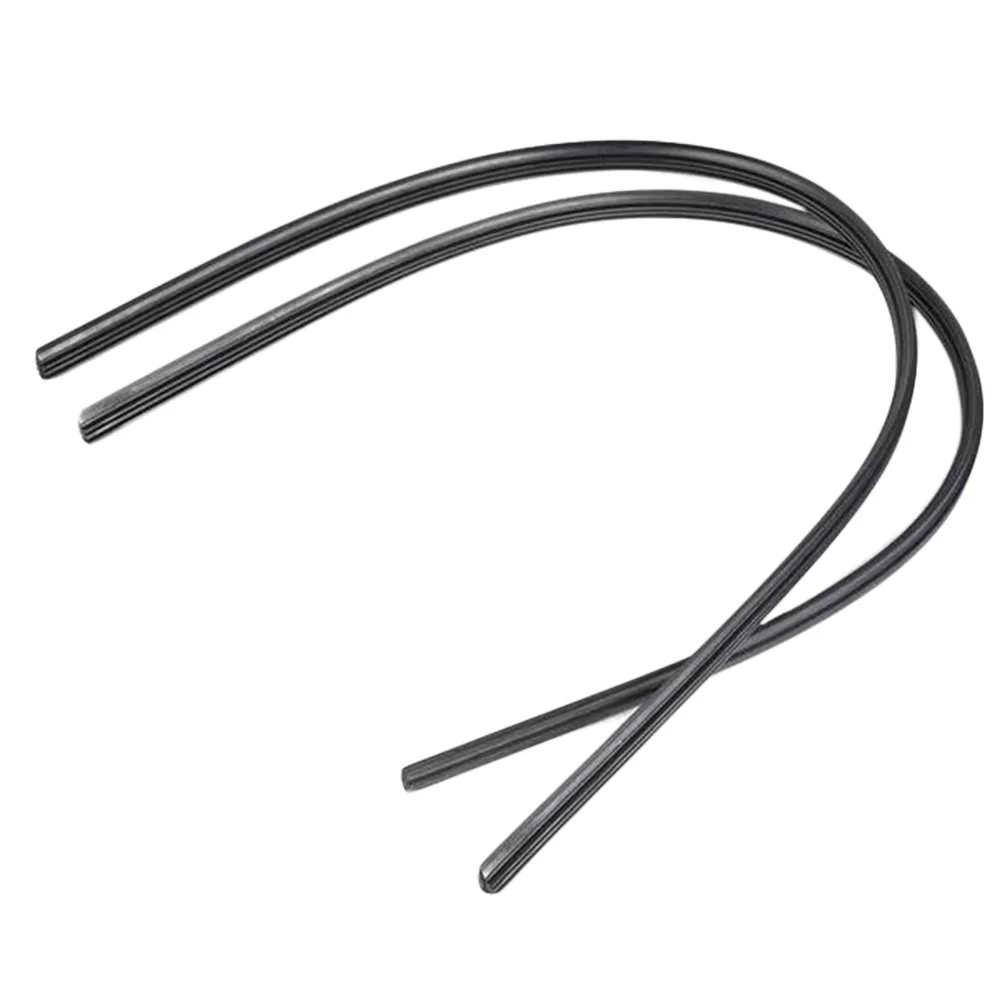 

2Pcs 28Inch Rain Wiper Refill Blades Universal Fit for Car Truck Bus Windshield Rubber Strips Replacement Black