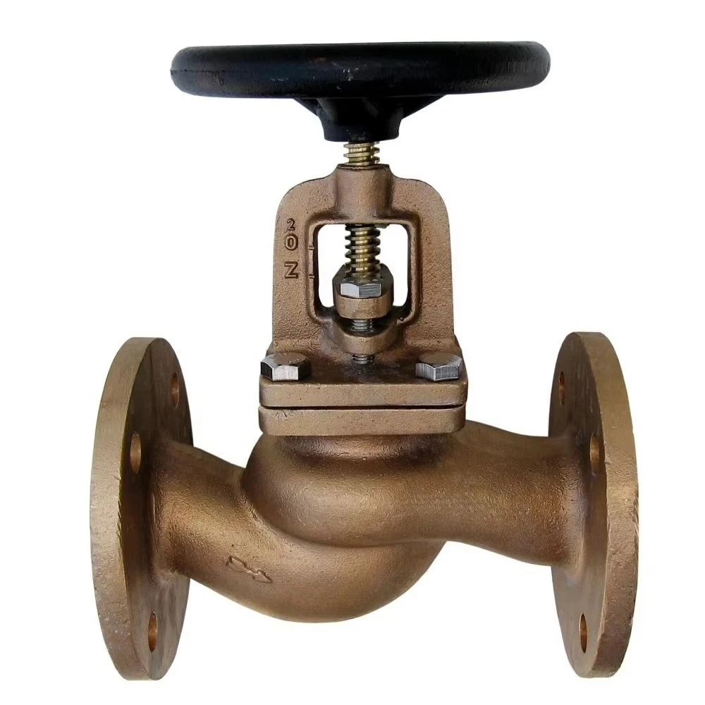 Controller per valvole pneumatiche Z Wave Valvole di controllo OEM con valvola a globo in bronzo diritta flangiata a temperatura normale dell'acqua generale