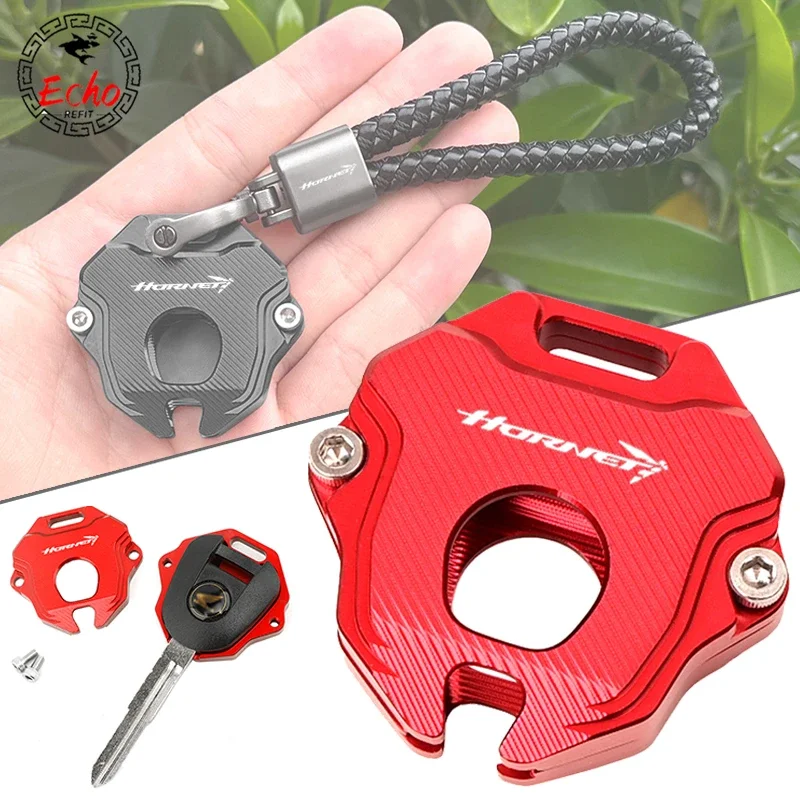 

For HONDA Hornet CB750 HORNET CB 750 2023 Fast Shipping Motorcycle Accessories Key Cover Case Shell Keychain Keyring Key Chain