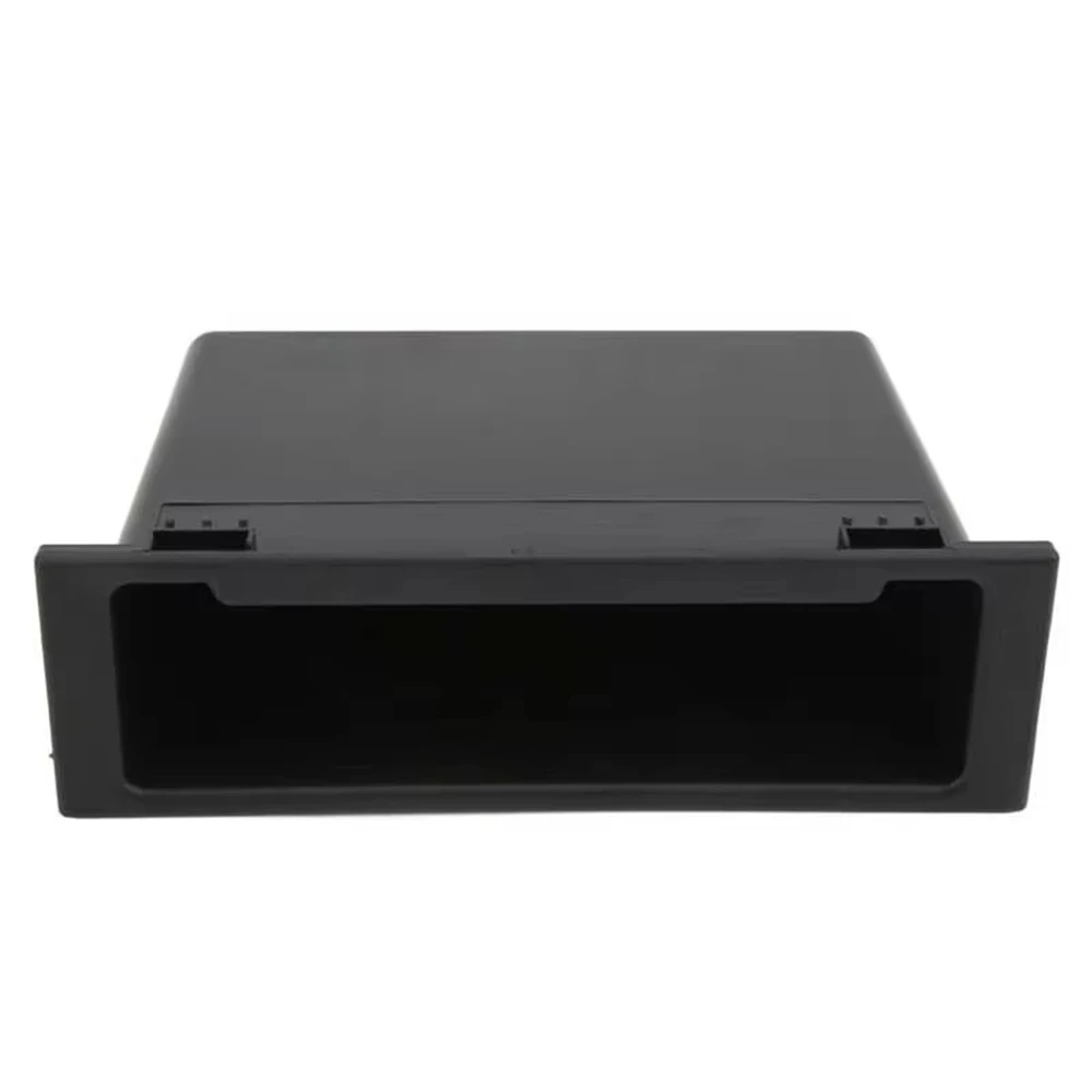 

For MAZDA Stereo Radio Storage Box Interior Dash Radio Organizer Single Din Car Audio Accessory