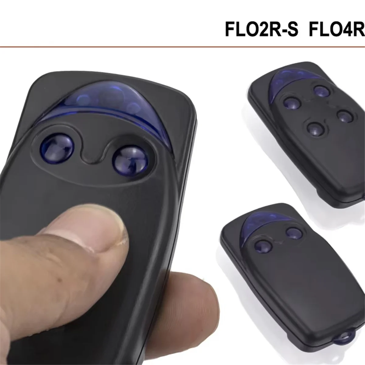 

BAAQ FLO2R-S 433 МГц с подвижным кодом, пульт дистанционного управления для гаражных ворот FLO2R-S, пульт дистанционного управления для ворот Flor-2