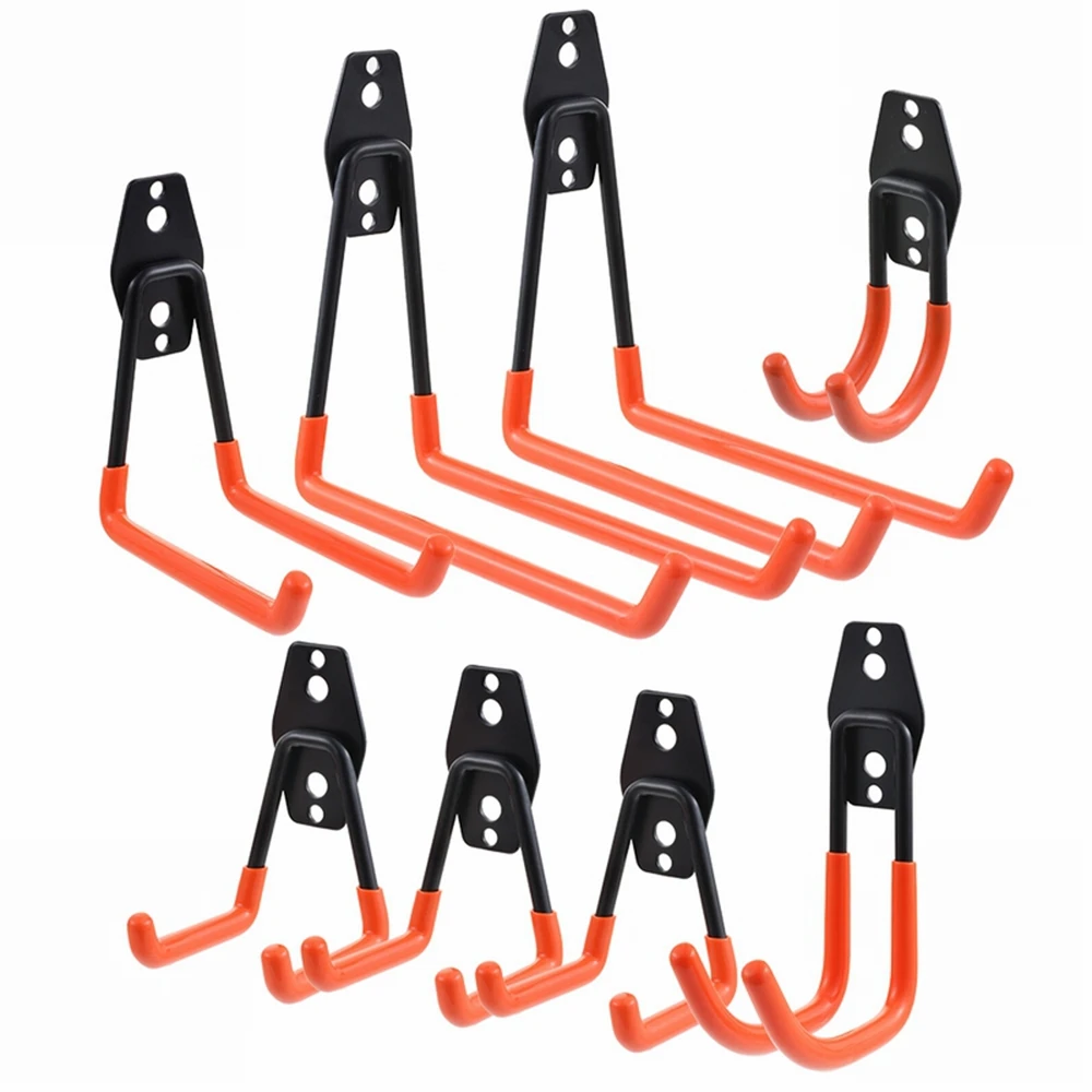 1 PCS Durable Garage Organizer High Quality Bicycle Hanger Heavy Duty Wall Mount With Screws For Ladders