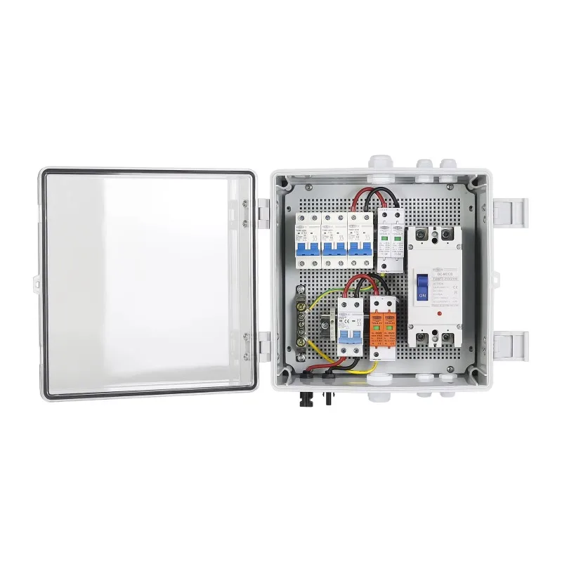 2026 Factory High-Quality PowMr Compatible With the 6.2KW Solar Inverter Supports Single Phase Wiring Solar Distribution Box view 3