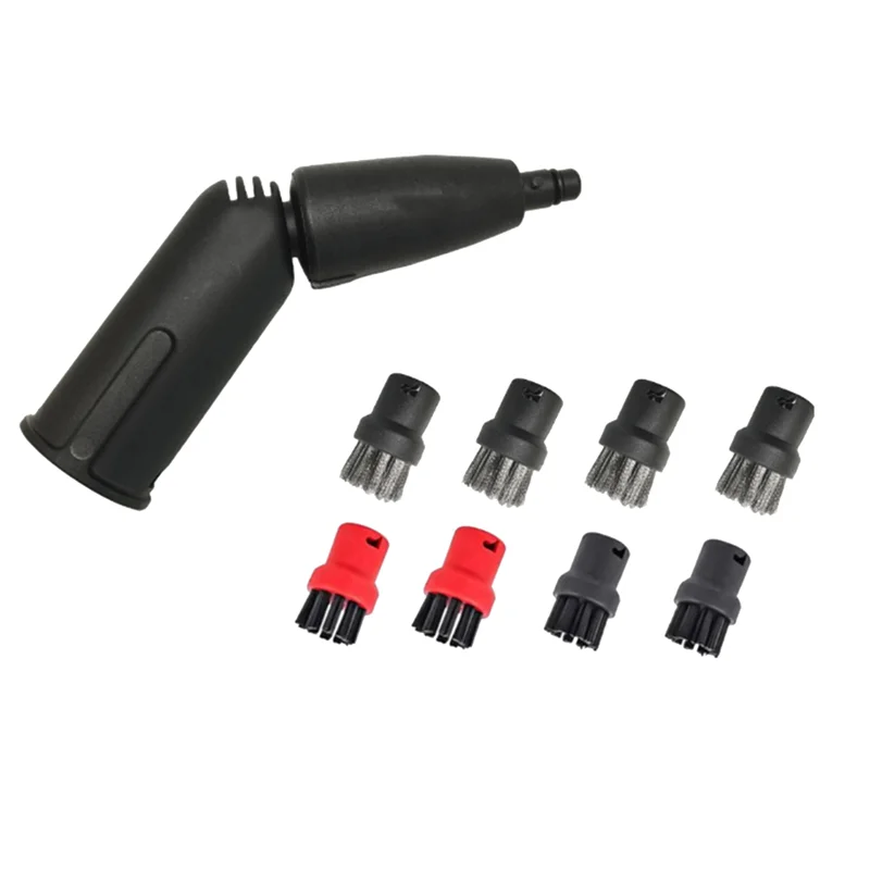 B98A-For Karcher SC1 SC2 SC3 SC4 SC5 SC7 Replacement Steam Turbine Nozzle And 8X  Brush Set- Model 28631590 Accessory