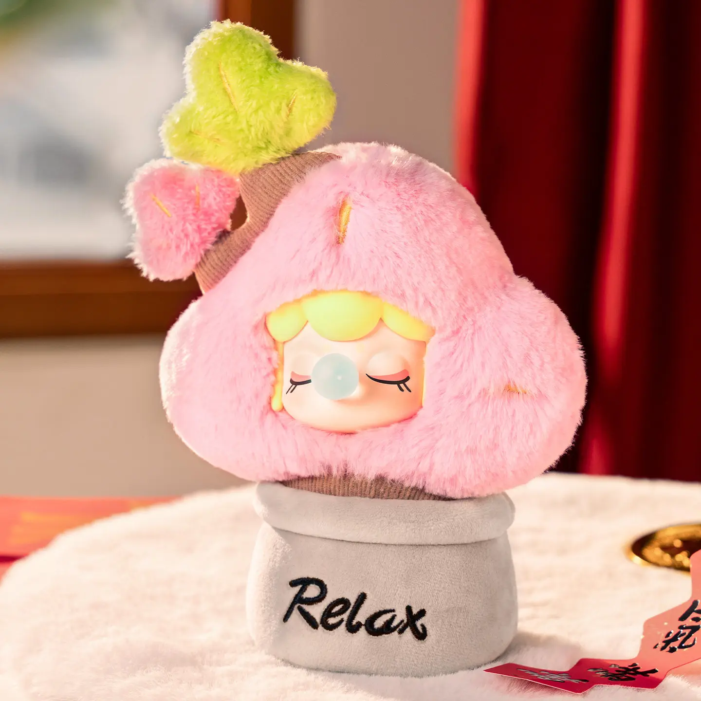 Nuevas Figuras de Anime, Serie Relax, Caja Misteriosa, Muñeca Kawaii, Peluche, Adorno de Planta en Maceta, Colección de Juguetes Personalizados, Regalos de Cumpleaños