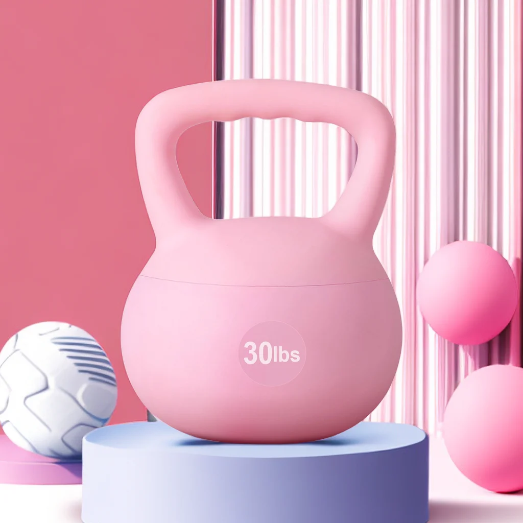 

Wholesale Customized Color PVC Soft Kettle bell Fitness Free Weight for Exercise and Strength Training