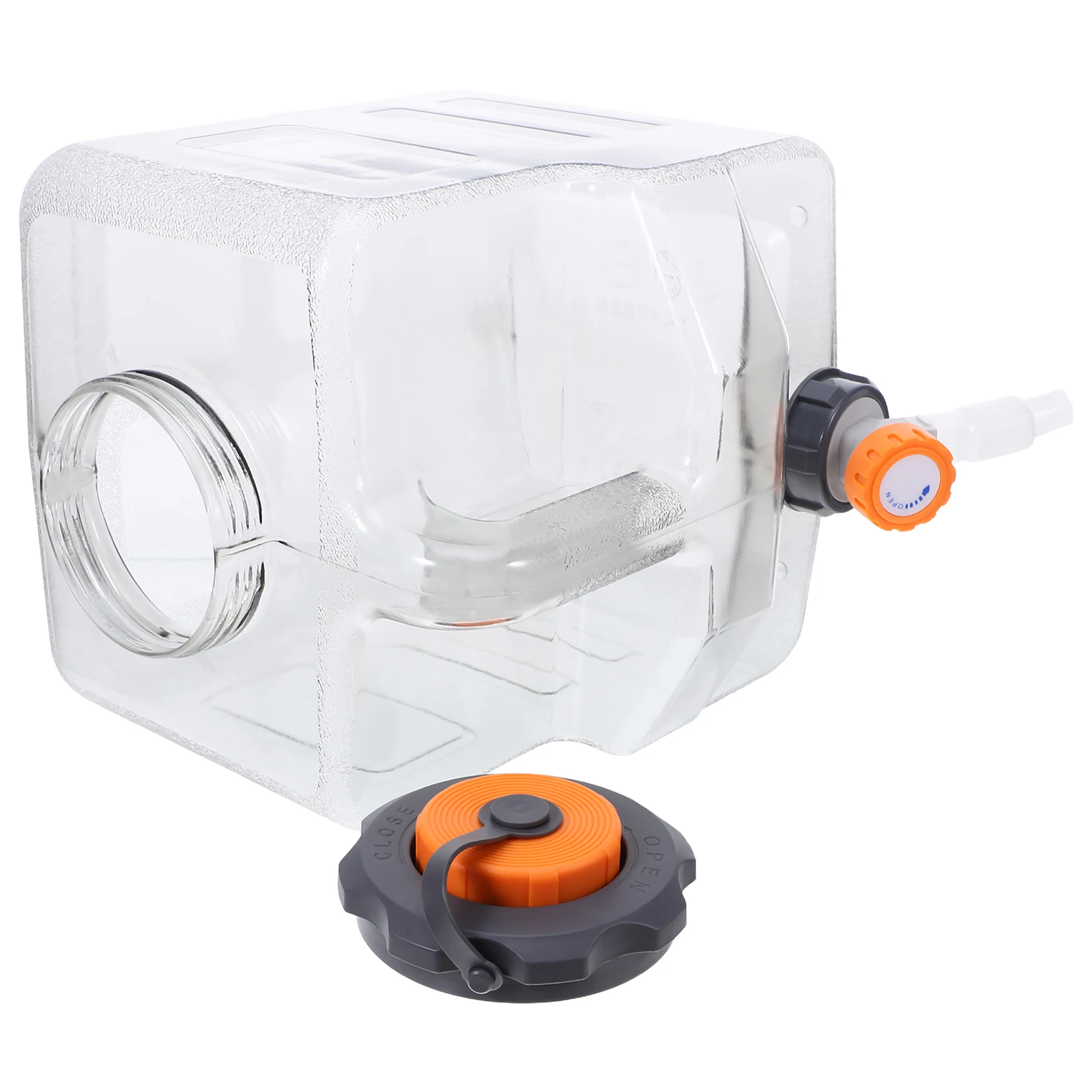 

12L Outdoor Container Camping Jug With Spigot Large Capacity Portable Water Dispenser For Picnic Travel Refrigerator Use Camping