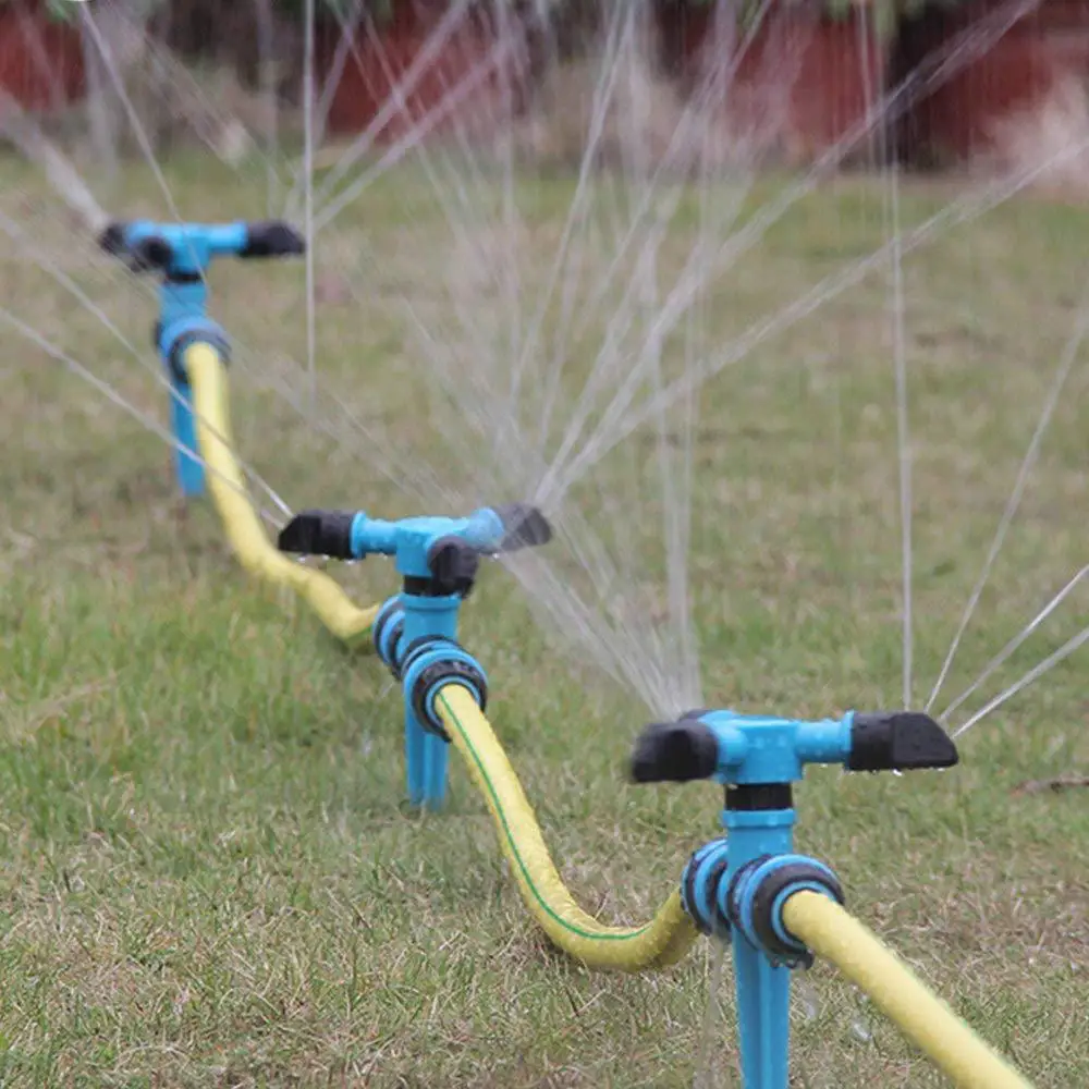 Garden Sprinkler 360° Rotation Irrigation Watering System Automatic Agriculture Lawn Farm Greenhouse Plant Watering Sprinkler