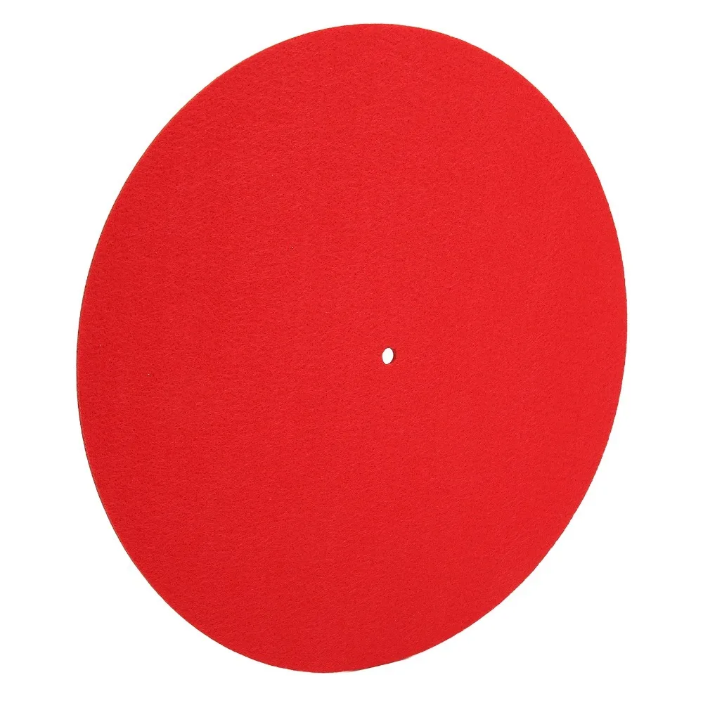 Avoid Static 12 Inch Vinyl Turntable Mat Felt Soft Record Player Mat 300*3mm Turntable Pad Vinyl Record Player